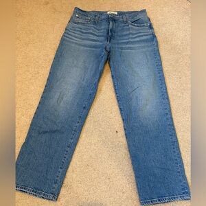 Madewell vintage straight jeans